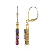 Orecchini in argento con Iolite