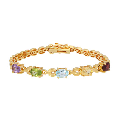 Bracciale in argento con Ametista
