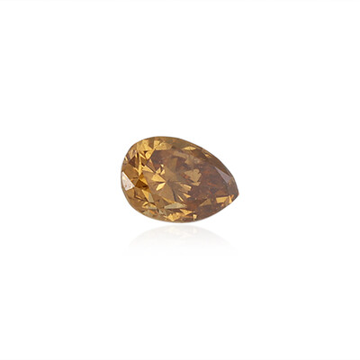 Gemma con Diamante Arancione SI2 0,12 ct