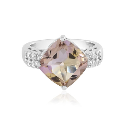Anello in argento con Ametrina
