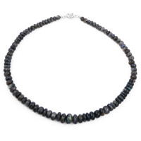 Collana in argento con Labradorite