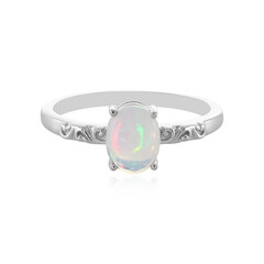 Anello in argento con Opale di Welo
