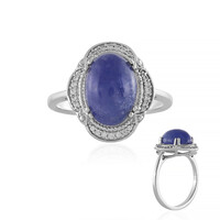 Anello in argento con Tanzanite