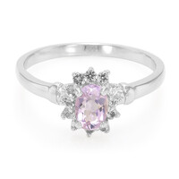 Anello in argento con Ametista Rose de France