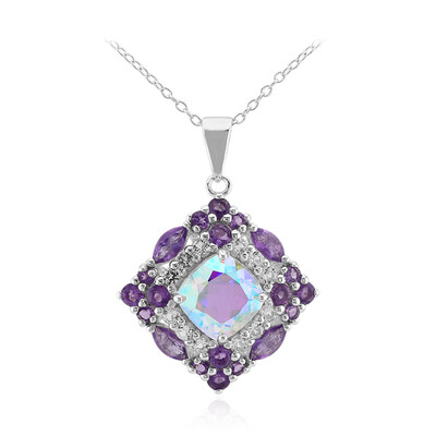 Collana in argento con Quarzo Moonlight