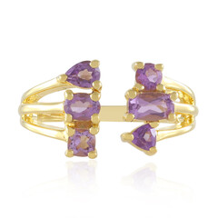 Anello in argento con Ametista Rose de France