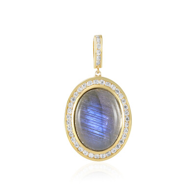 Ciondolo in argento con Labradorite (Adela Silber)