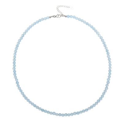 Collana in argento con Acquamarina