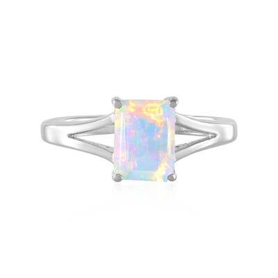 Anello in argento con Opale di Welo