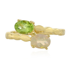 Anello in argento con Peridoto