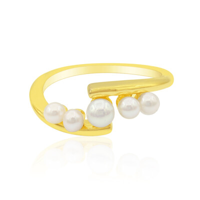 Anello in argento con Perla di Acqua Dolce
