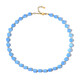 Collana in argento con Quarzo Acqua