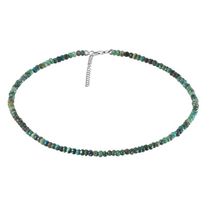 Collana in argento con Crisocolla