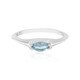 Anello in argento con Acquamarina Brasiliana