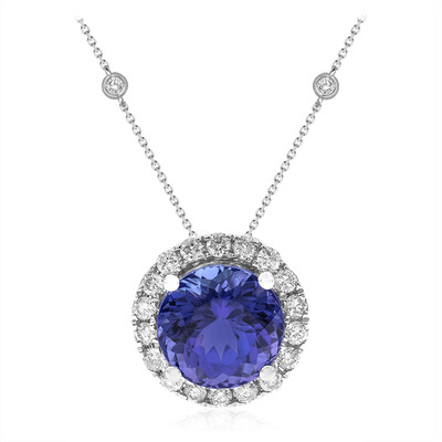 Collana in oro con Tanzanite AAA (CIRARI)