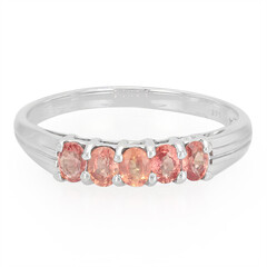 Anello in argento con Rubino Tramonto