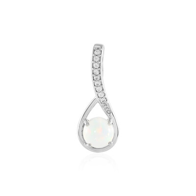 Ciondolo in argento con Opale di Welo