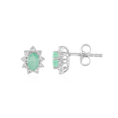 Orecchini in argento con Smeraldo Socoto