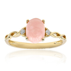 Anello in oro con Opale Rosa (CIRARI)