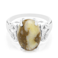 Anello in argento con Quarzo Dinosauro