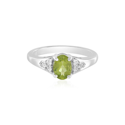 Anello in argento con Peridoto
