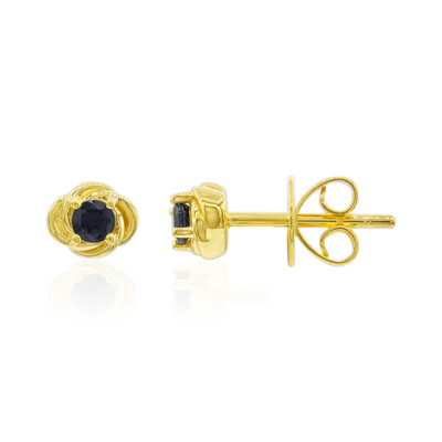 Orecchini in oro con Spinelli Blu