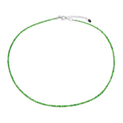 Collana in argento con Tsavorite