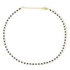 Collana in argento con Spinello Nero (Riya)