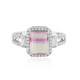 Anello in argento con Fluorite Bicolore