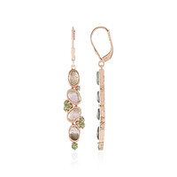 Orecchini in argento con Labradorite Verde Maniry (KM by Juwelo)