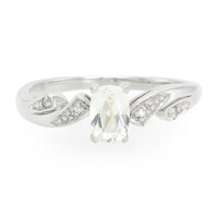 Anello in argento con Berillo Himalayano