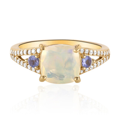 Anello in argento con Opale di Welo