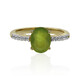 Anello in oro con Opale Verde Brasiliano (Tenner Diniz)