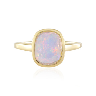 Anello in argento con Opale di Welo