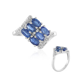 Anello in argento con Cianite