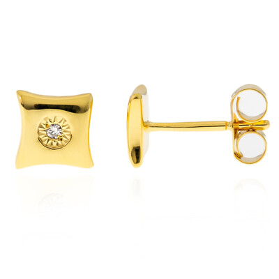 Orecchini in argento con Diamante SI2 (H)