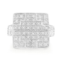 Anello in argento con Zircone