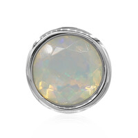 Ciondolo in argento con Opale di Welo