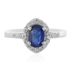 Anello in argento con Cianite
