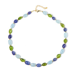 Collana in argento con Tanzanite