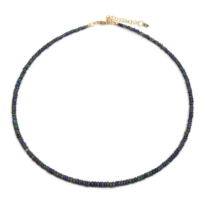 Collana placcata in oro con Opale Mezezo