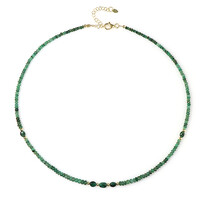 Collana in argento con Smeraldo Zambia