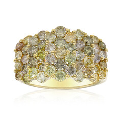 Anello in oro con Diamante Fancy SI2 (CIRARI)