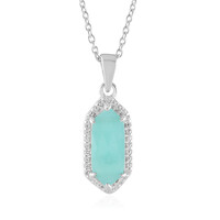 Collana in argento con Amazzonite