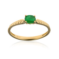 Anello in oro con Smeraldo Zambia (CIRARI)