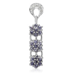 Ciondolo in argento con Iolite Orissa