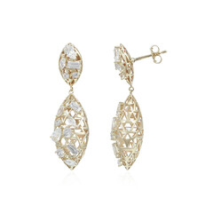 Orecchini in oro con Zircone (Ornaments by de Melo)