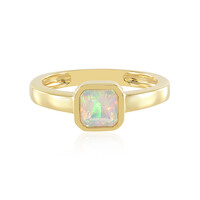 Anello in argento con Opale di Welo