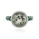 Anello in argento con Ametista Verde (MONOSONO COLLECTION)
