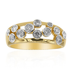 Anello in oro con Diamante I1 (H) (CIRARI)